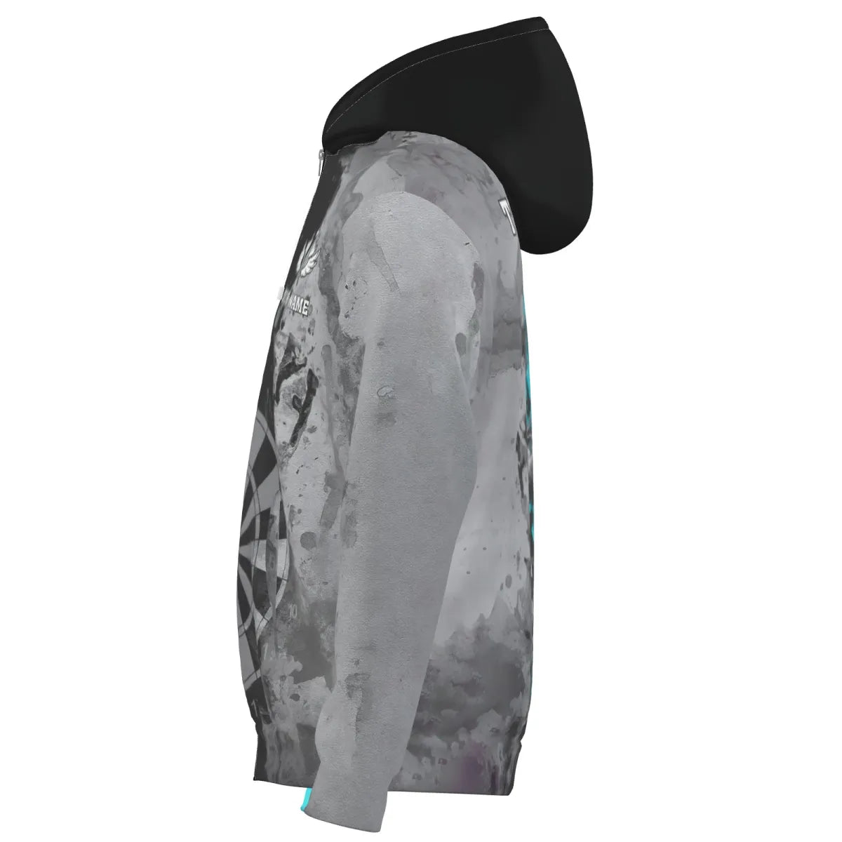 Maßgeschneidertes Herren and Damen Grunge Dartboard Darts Kapuzenjacke TW1557 - Outfitsuche