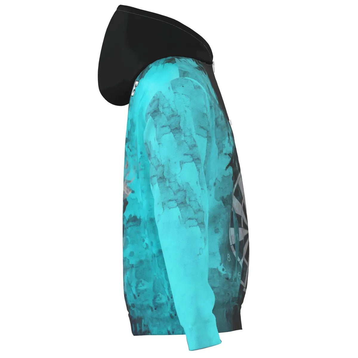 Maßgeschneidertes Herren and Damen Grunge Dartboard Darts Kapuzenjacke TW1557 - Outfitsuche