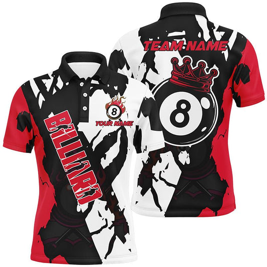 Mehrfarbige Grunge 8 - Ball Pool Shirt für Herren T1572 - Outfitsuche