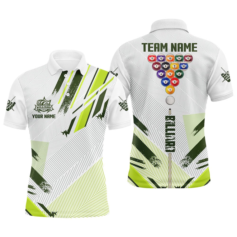 Mehrfarbiges Billardball - Sporthemd für Herren T1573 - Outfitsuche