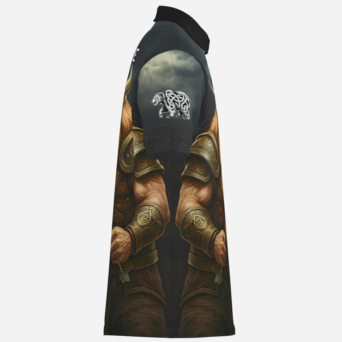Personalisierbares Berserker - Trikot – Nordisches Dartshirt mit Bär & Wikinger - Runen – VK7923 - Outfitsuche