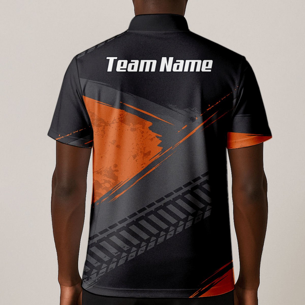 Personalisierbares Dartshirt mit Bulldozer - Motiv für Herren | Individuelles Team - und Spielernamen - Trikot | Bau - Design Darttrikot Gh9320 - Outfitsuche