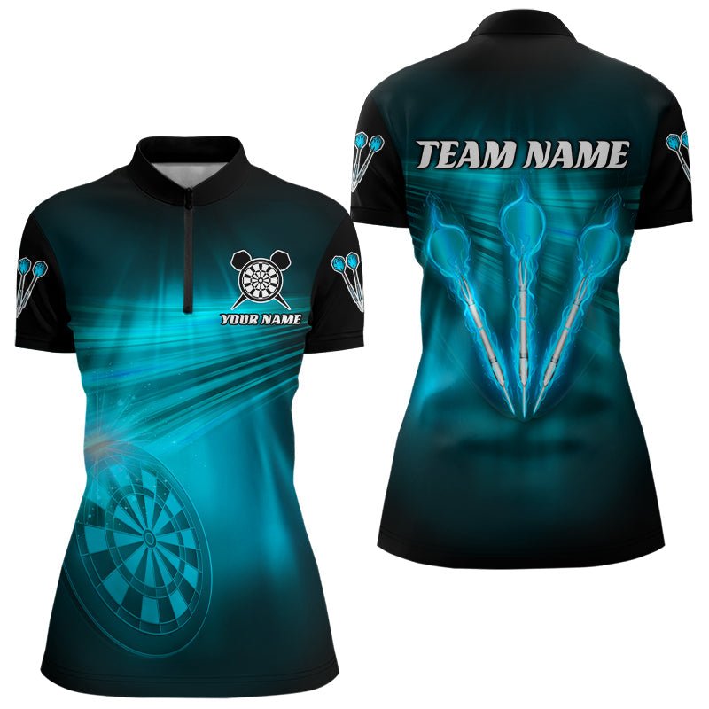 Personalisierte Blaue Darts Polo Shirt Dart Team Shirt Dart Jersey T3111 - Outfitsuche