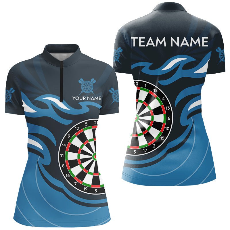 Personalisierte Damen Dart - Shirts mit Flammenmotiv – Individuelle Dart - Trikots für Teams T3051 - Outfitsuche