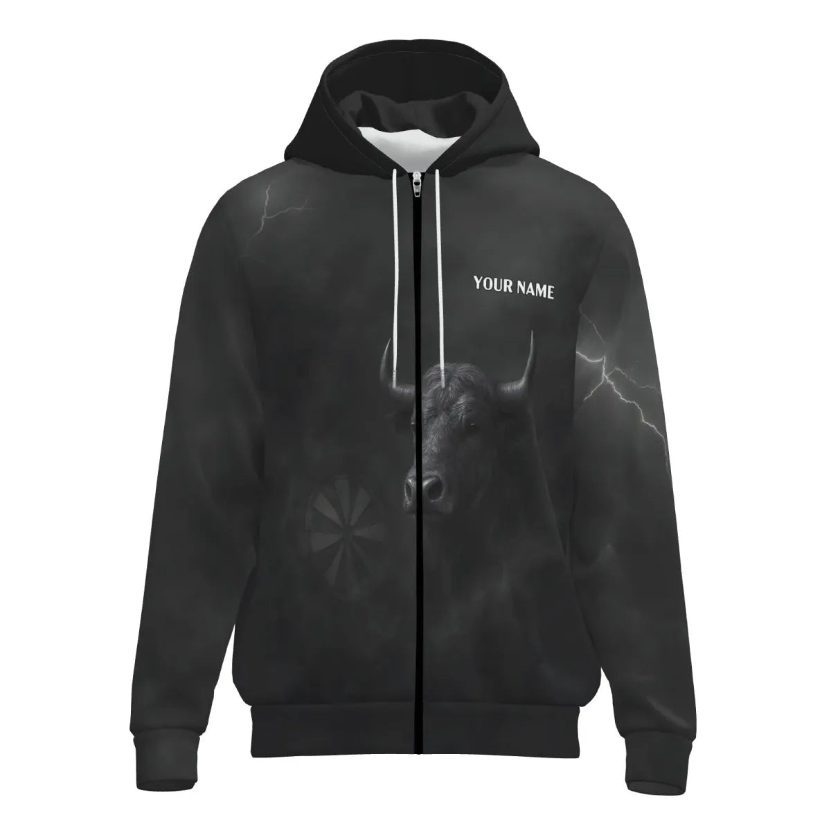 Personalisierte Dart Jacke Bull Grunge Dart Design - Q9584 - Outfitsuche