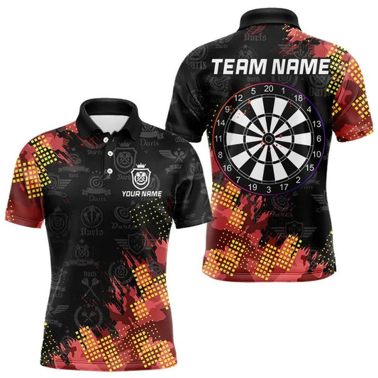 Personalisierte Farbige Darts Polo - Shirts - Coole Darts - Trikots T3506 - Outfitsuche