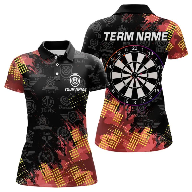 Personalisierte Farbige Darts Polo - Shirts - Coole Darts - Trikots T3506 - Outfitsuche