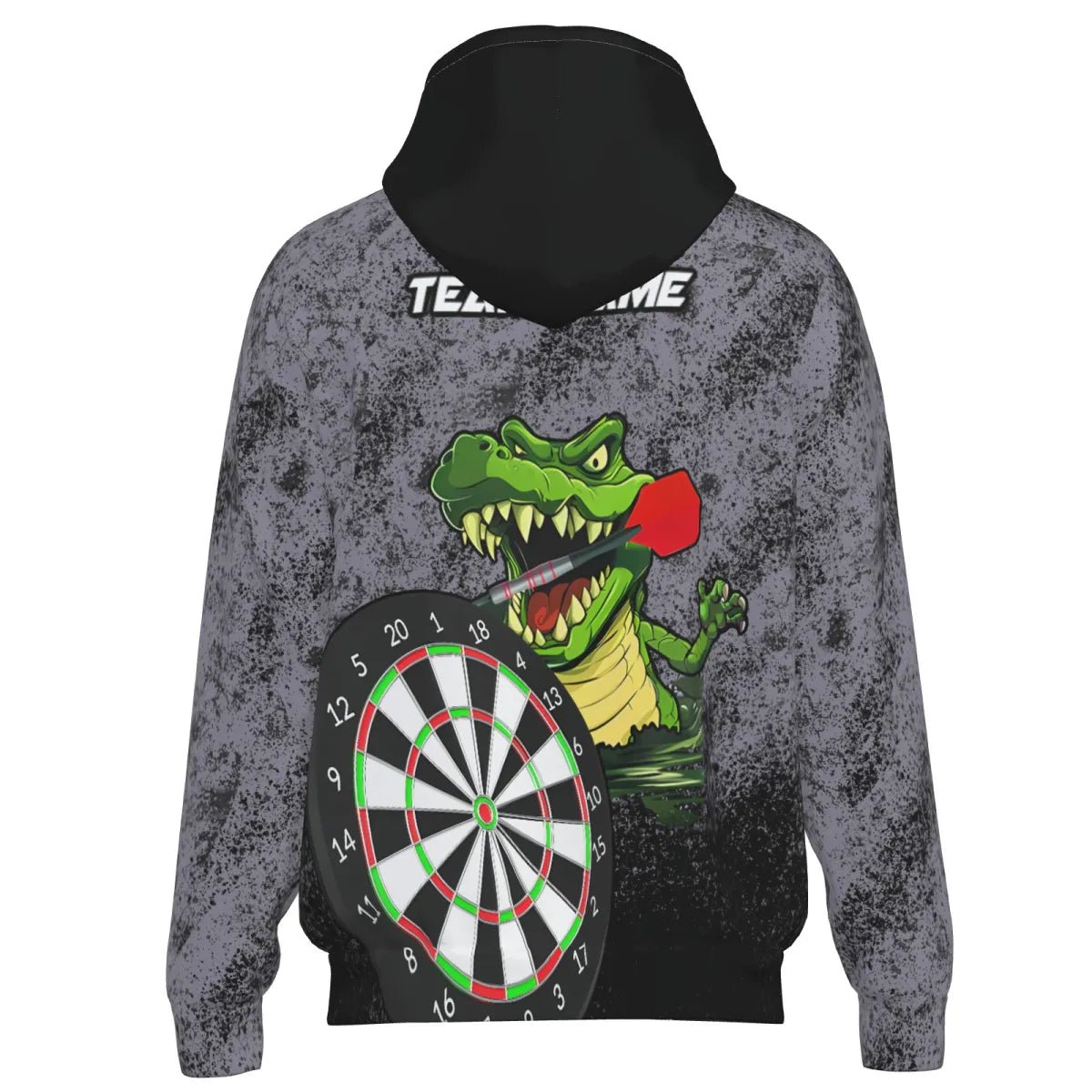 Personalisierte grüne lustige Krokodil - Grunge - Herren Darts Jacke, Dartteam - Jacke, Dartgeschenke T3244 - Outfitsuche