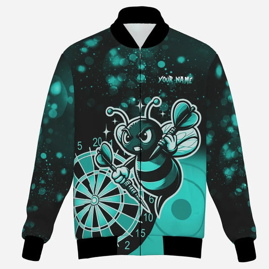 Personalisierte Türkise Darts - Jacke für Herren - Lustige Darts - Bekleidung T2201 - Outfitsuche
