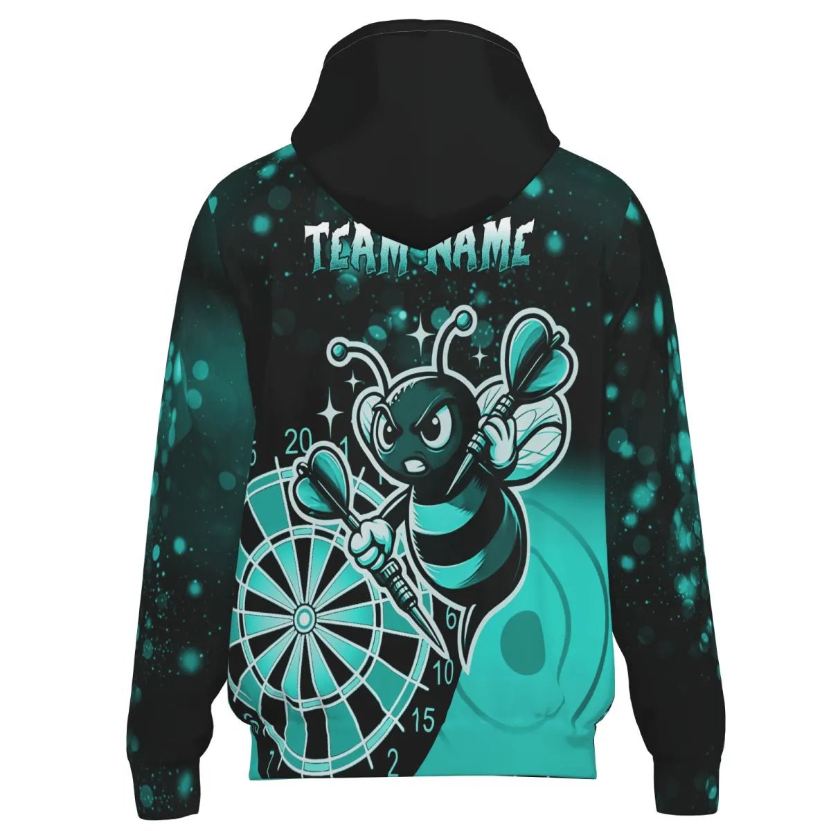 Personalisierte Türkise Darts - Jacke für Herren - Lustige Darts - Bekleidung T2201 - Outfitsuche