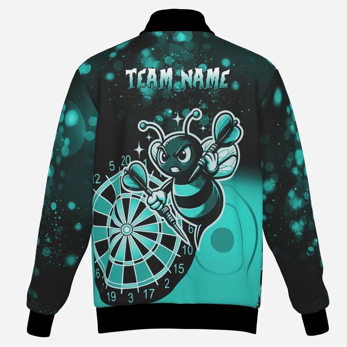 Personalisierte Türkise Darts - Jacke für Herren - Lustige Darts - Bekleidung T2201 - Outfitsuche