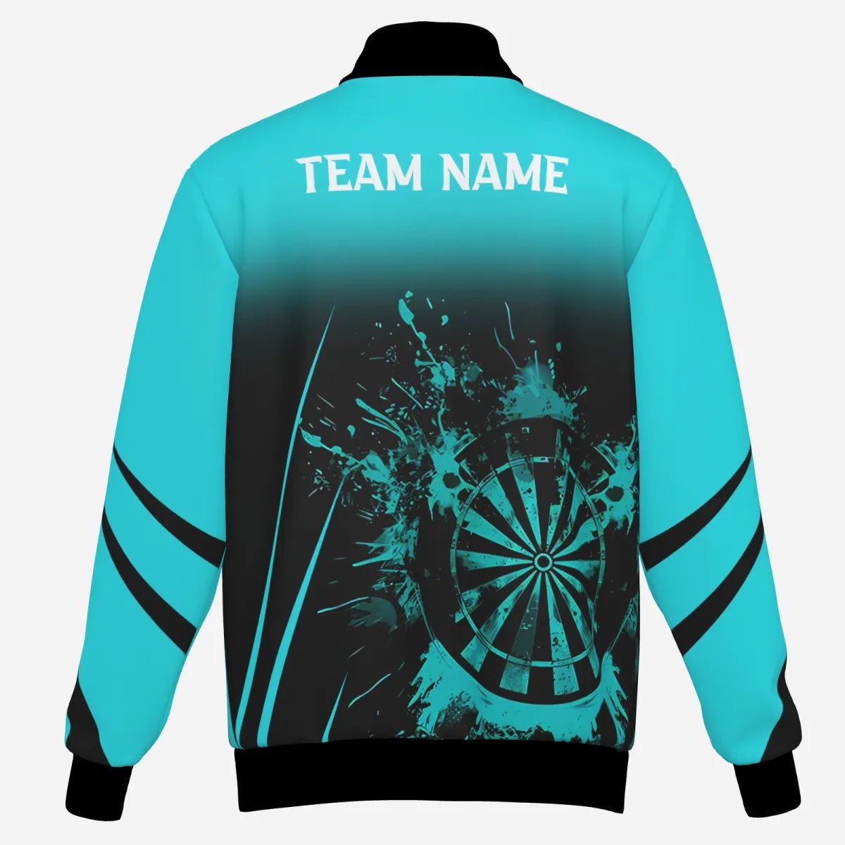 Personalisierte Türkises Grunge Dart Jacket für Herren – Individuelle Retro - Dart - Teamsport Jerseys T2960 - Outfitsuche