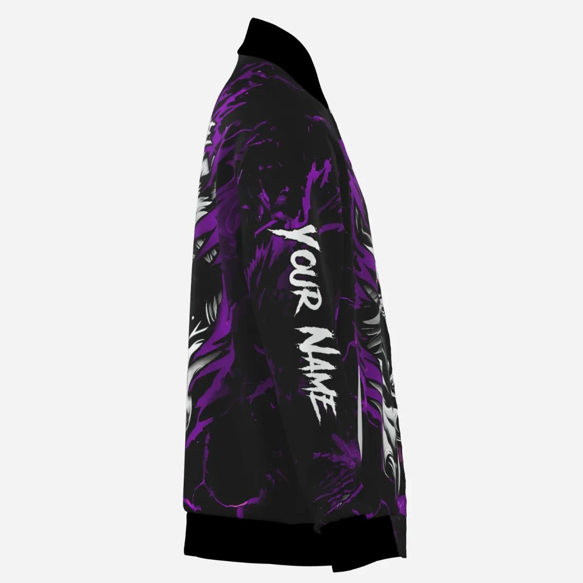 Personalisierte Wolf Lightning Herren Darts Jacke | Lila T3611 - Outfitsuche