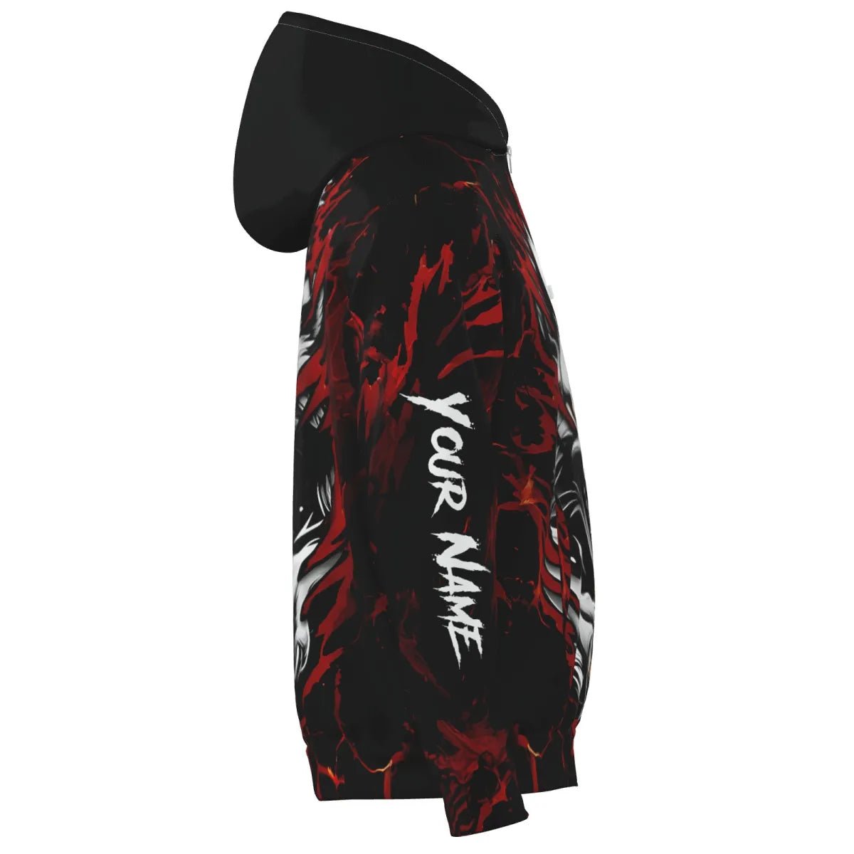 Personalisierte Wolf Lightning Herren Darts Jacke| Rot T3443 - Outfitsuche