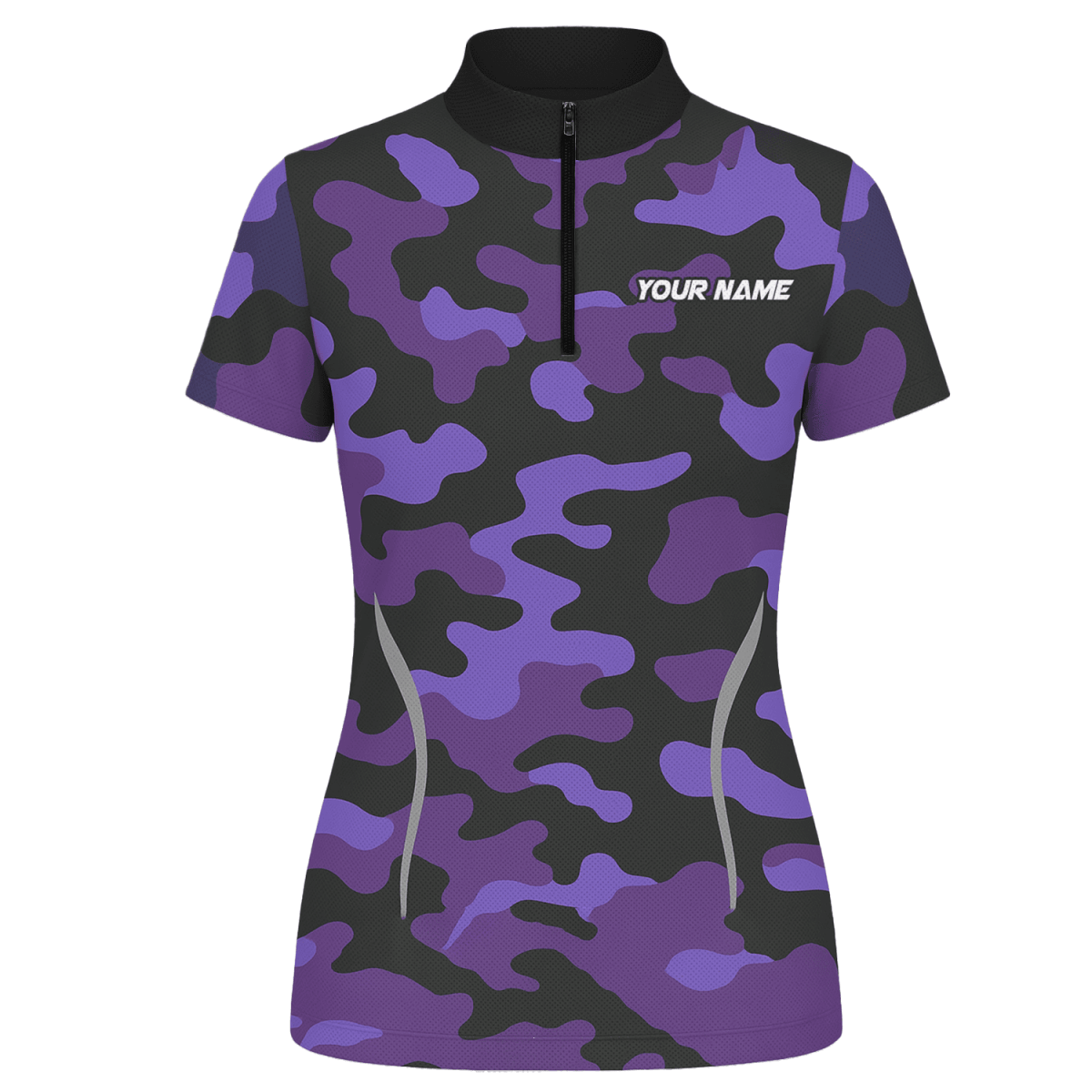 Personalisiertes Damen Dart - Polohemd im Regenbogen - Farbspritzer - Design, Schwarz E9663 - Outfitsuche