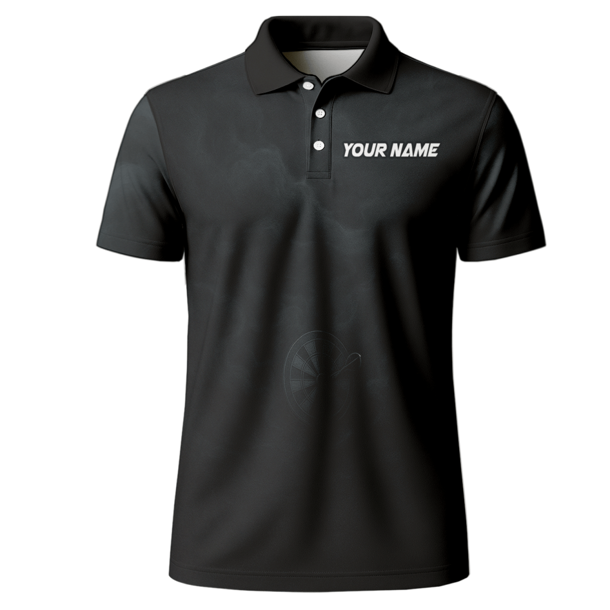 Personalisiertes Herren Dart Poloshirt Schwarz mit Krake X7981 - Outfitsuche