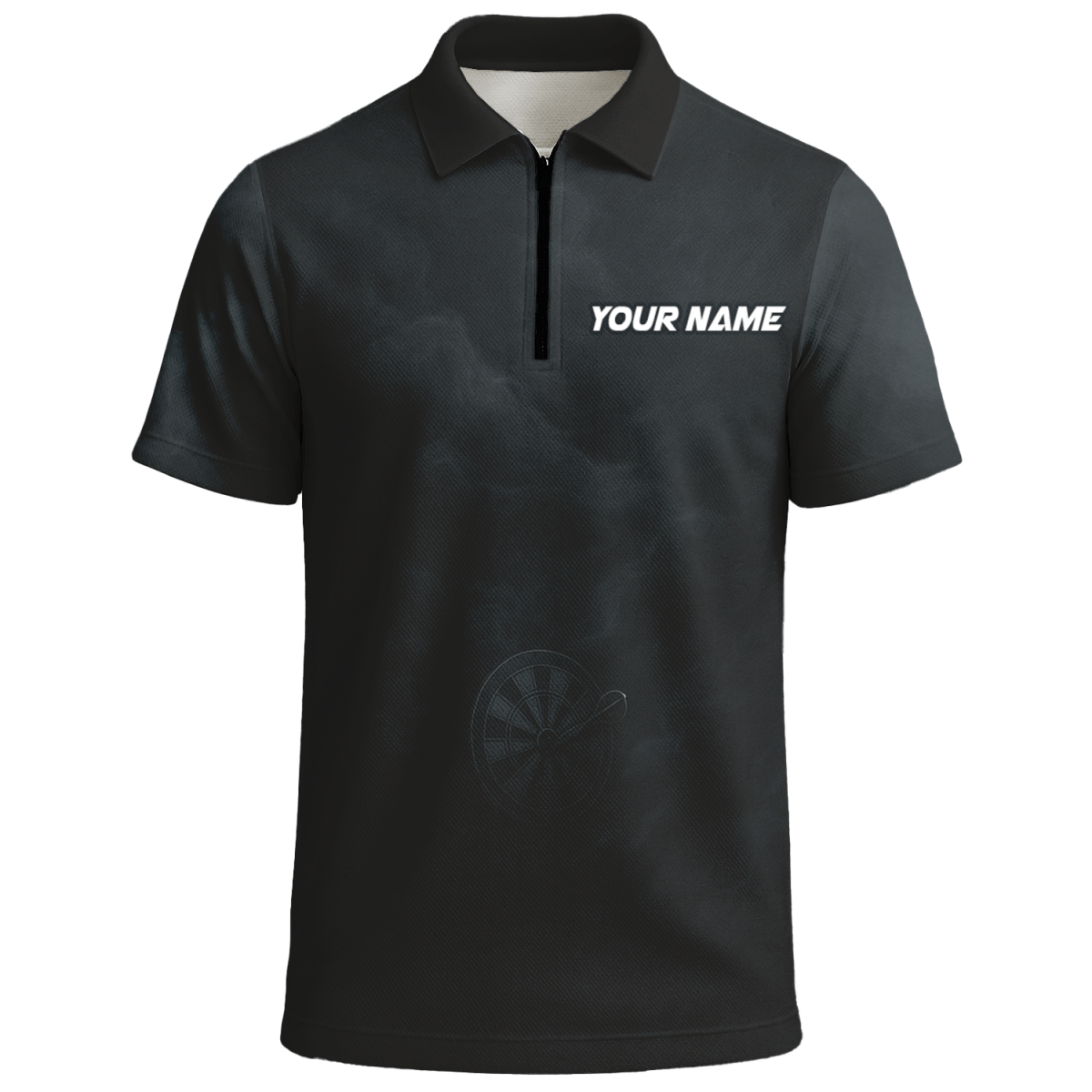 Personalisiertes Herren Dart Poloshirt Schwarz mit Krake X7981 - Outfitsuche