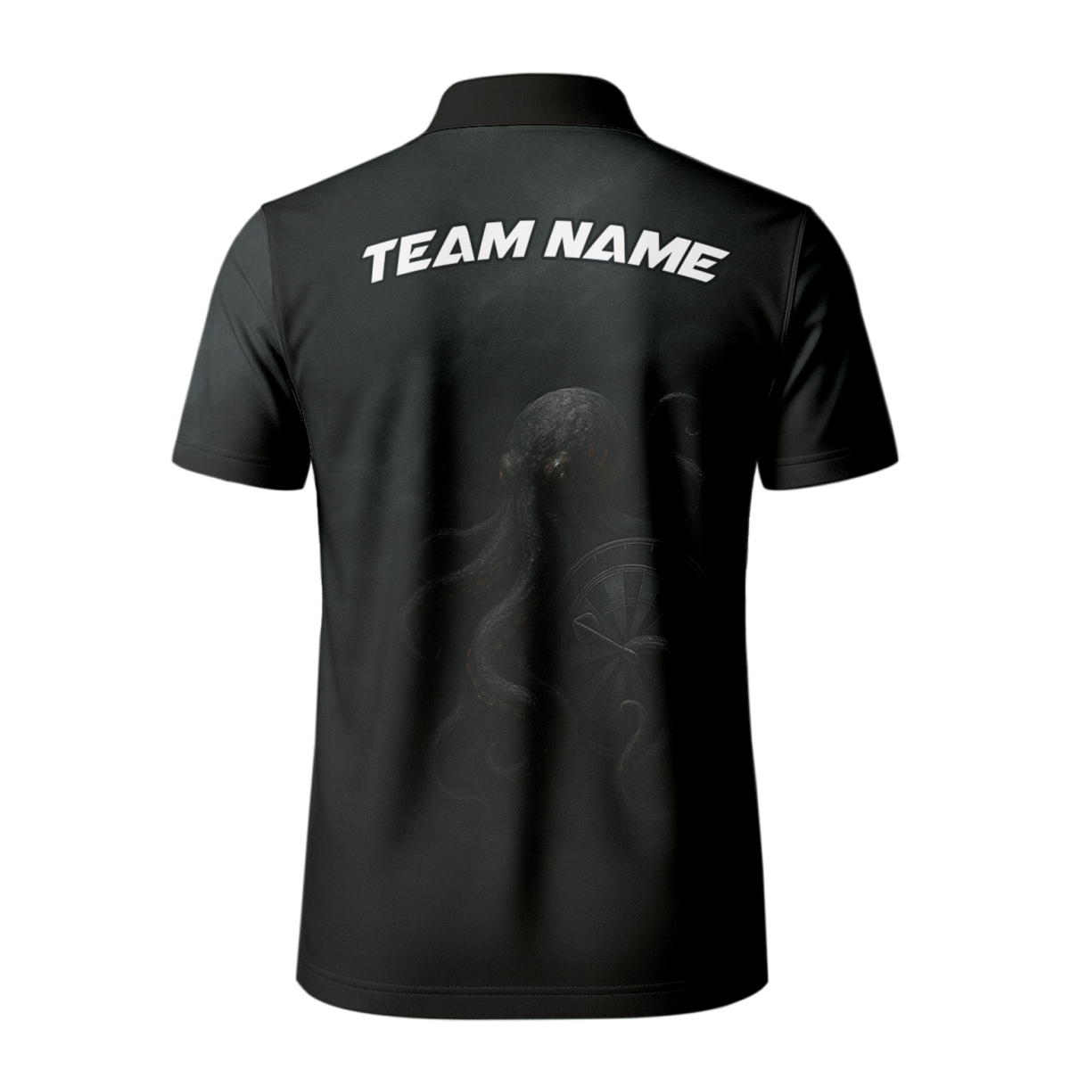 Personalisiertes Herren Dart Poloshirt Schwarz mit Krake X7981 - Outfitsuche