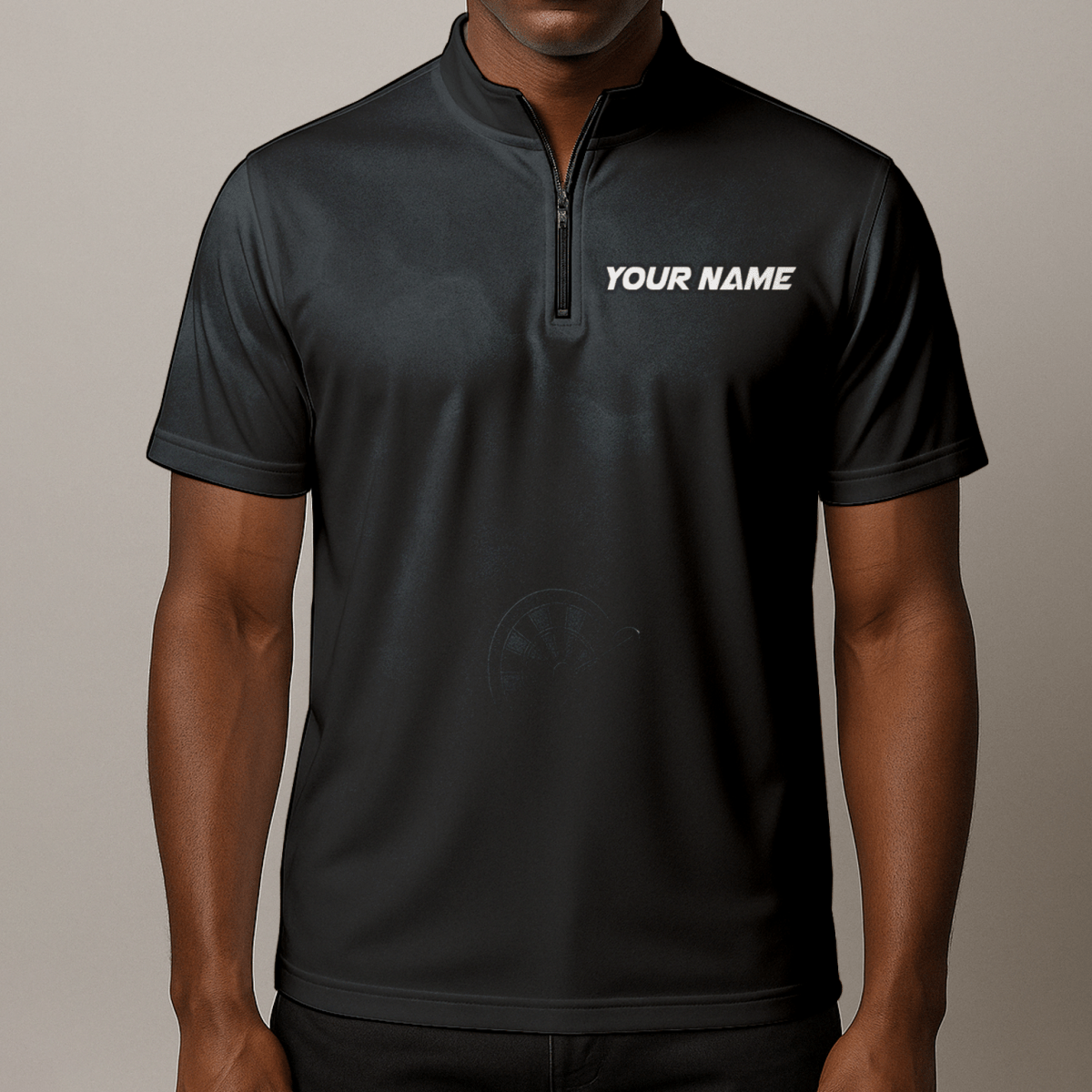 Personalisiertes Herren Dart Poloshirt Schwarz mit Krake X7981 - Outfitsuche