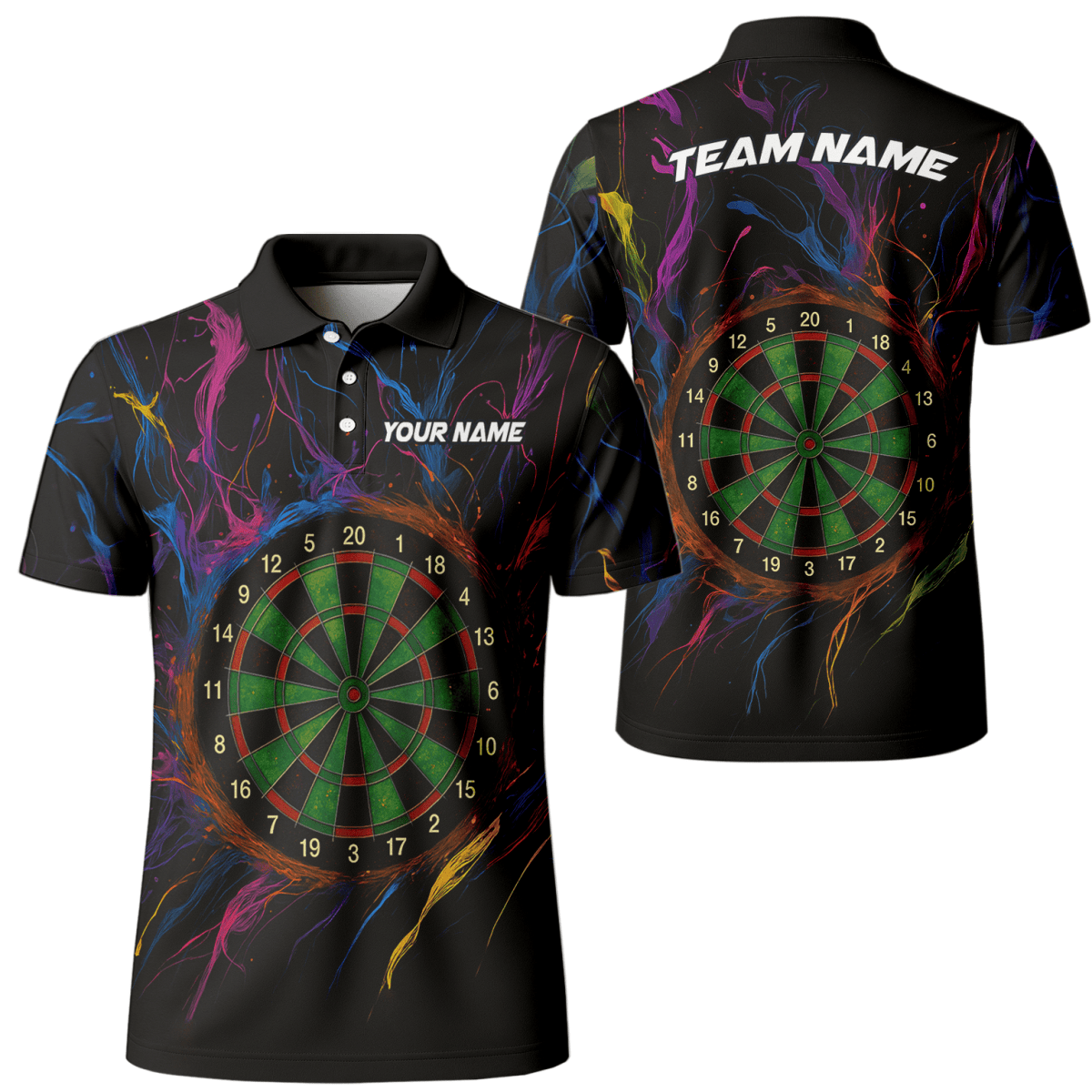 Personalisiertes Herren Dart - Trikot – Lila - Schwarz Camo mit Totenkopf - Design W1705 - Outfitsuche