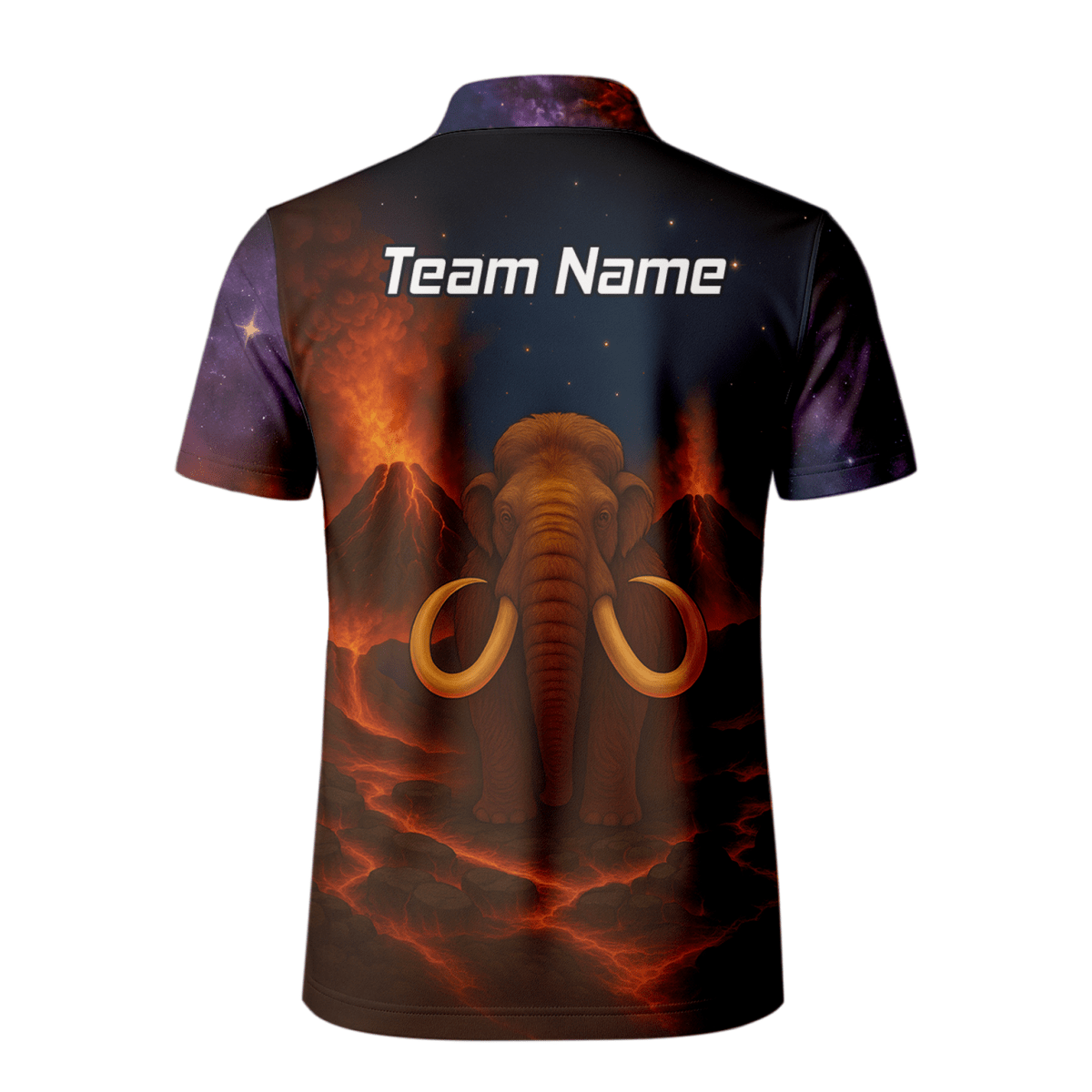 Personalisiertes Herren Dart Trikot Mammut Vulkan Design – Personalisiertes Dartshirt KH90272 - Outfitsuche