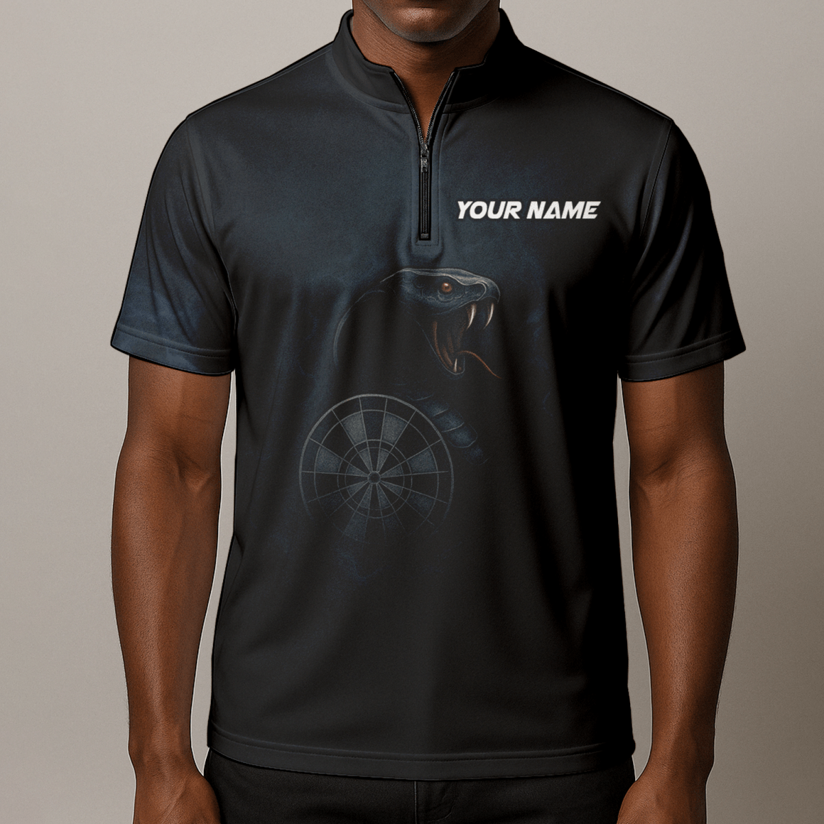 Personalisiertes Kobra Dart - Poloshirt Schwarz für Herren U6415 - Outfitsuche