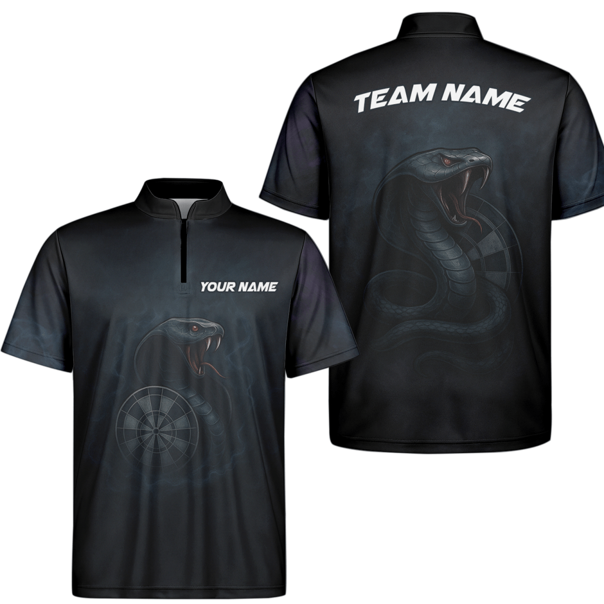 Personalisiertes Kobra Dart - Poloshirt Schwarz für Herren U6415 - Outfitsuche