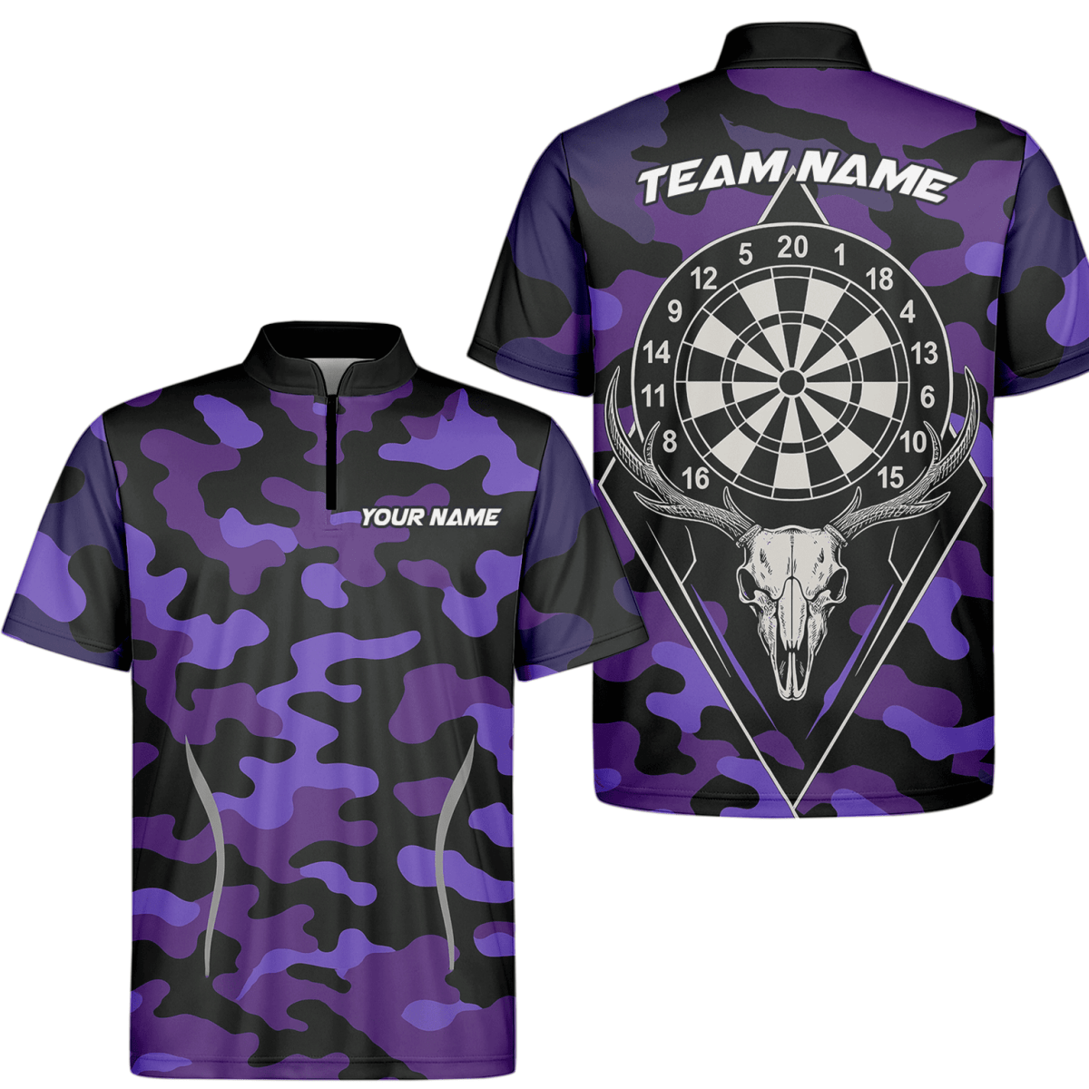 Personalisiertes Schwarzes Herren Dart Polohemd mit Regenbogen - Farbspritzer E9663 - Outfitsuche