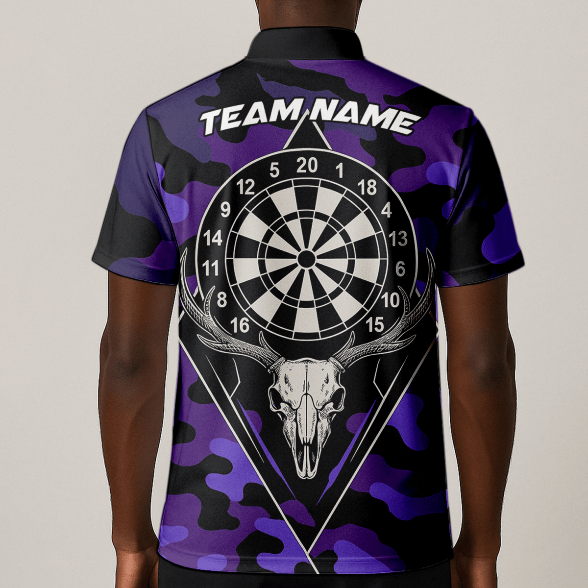 Personalisiertes Schwarzes Herren Dart Polohemd mit Regenbogen - Farbspritzer E9663 - Outfitsuche