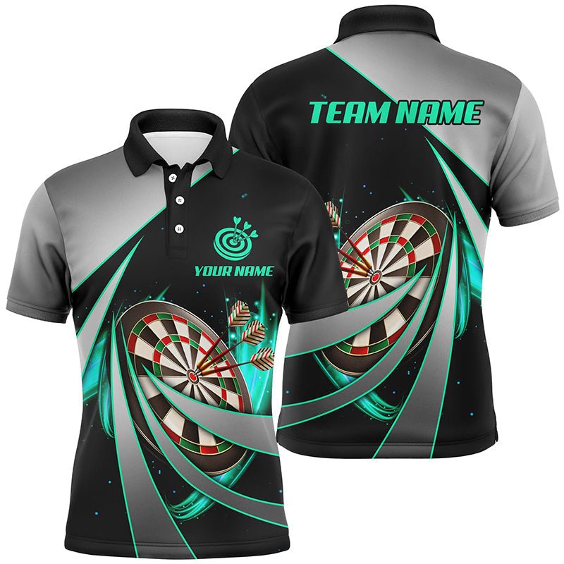 Sportlicher Stil: Personalisiertes Herren Darts Polo Shirt | Maßgeschneiderte Dartshirts für Männer | Dart Trikots L1355 - Outfitsuche