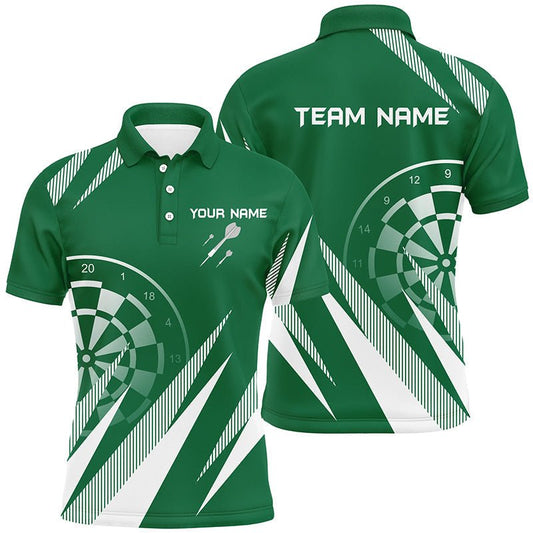 St. Patrick's Day Herren Darts Polo Shirt | Personalisiertes Dartshirt für Männer | Dart Trikot | L1460 - Outfitsuche