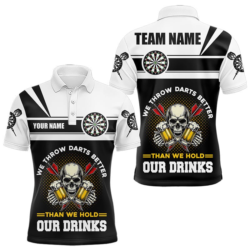 Wir werfen Darts besser - Lustiges Darts Shirt für das Trinkteam T3458 - Outfitsuche