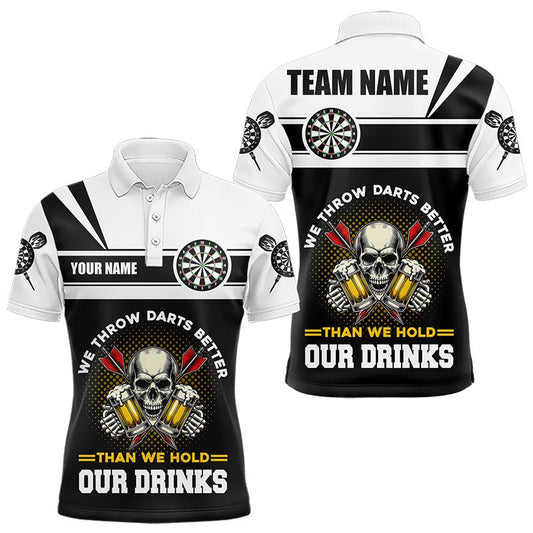 Wir werfen Darts besser - Lustiges Darts Shirt für das Trinkteam T3458 - Outfitsuche
