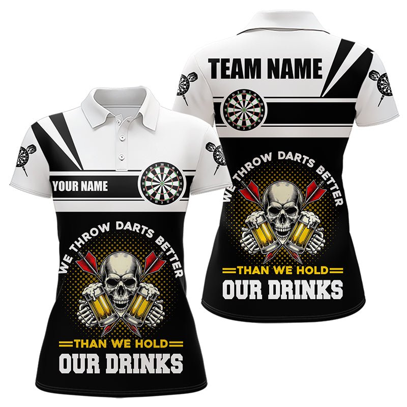 Wir werfen Darts besser - Lustiges Darts Shirt für das Trinkteam T3458 - Outfitsuche
